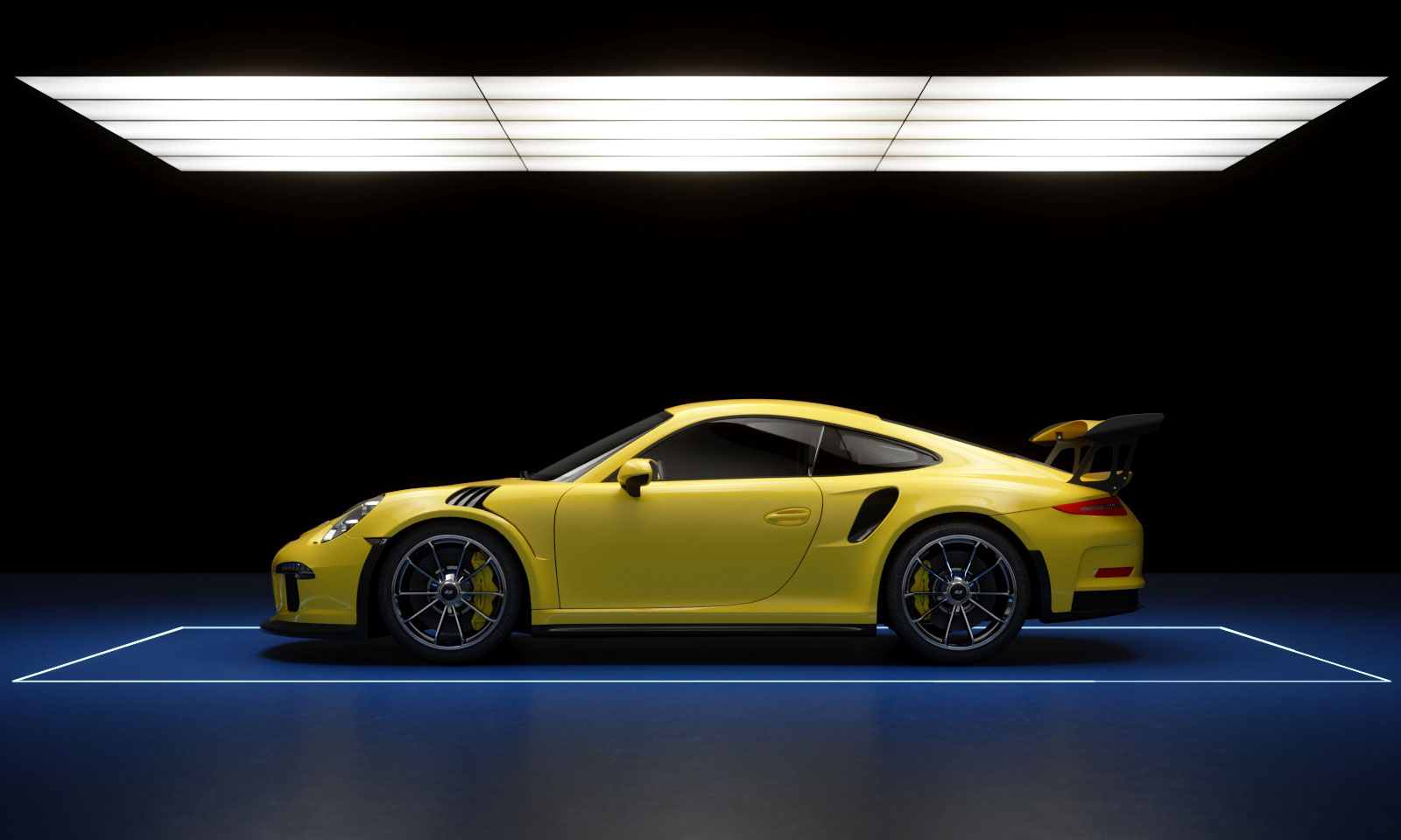 Car Capsule For Porsche 911 GT3 RS With Barrisol Ceiling
